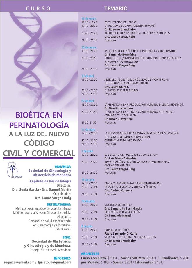 Bioetica Perinatologia