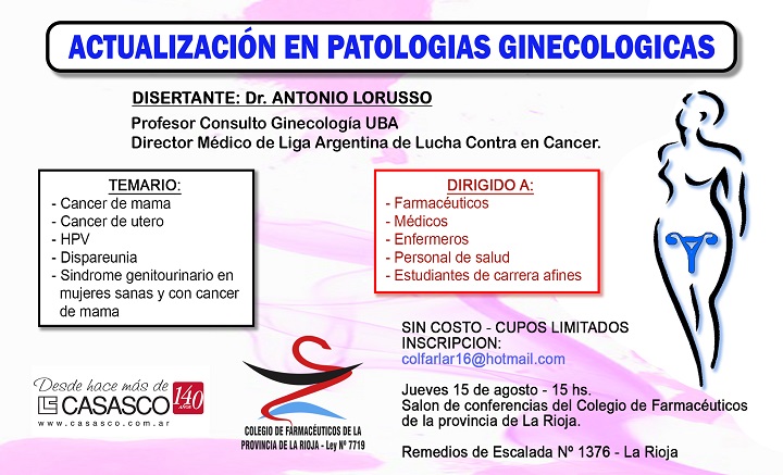 Charla PATOLOGIAS GINECOLOGICAS