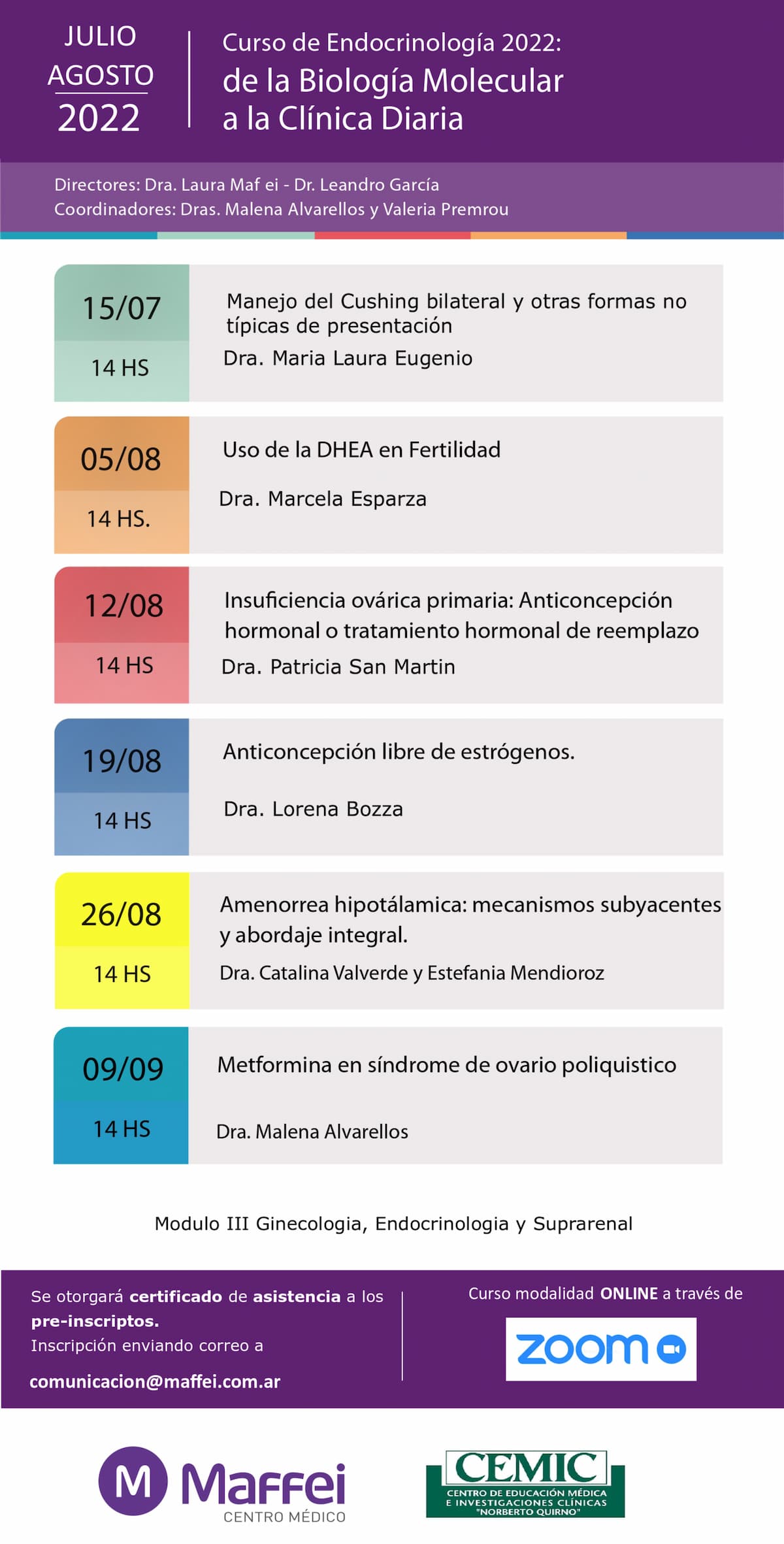 Curso Maffei