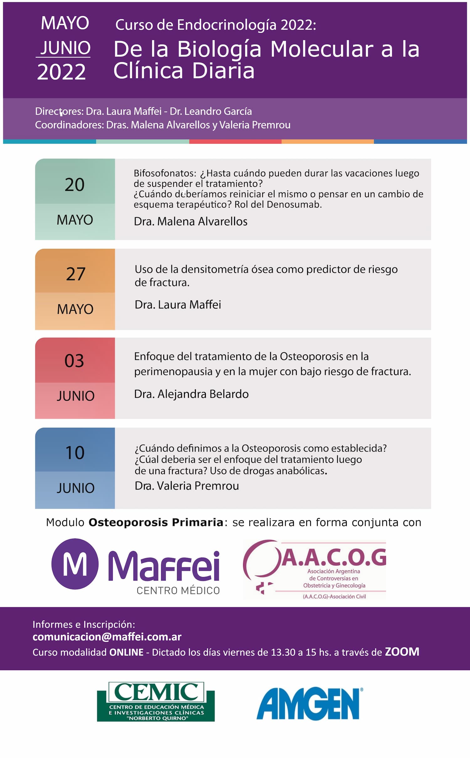 Curso AACOG Maffei