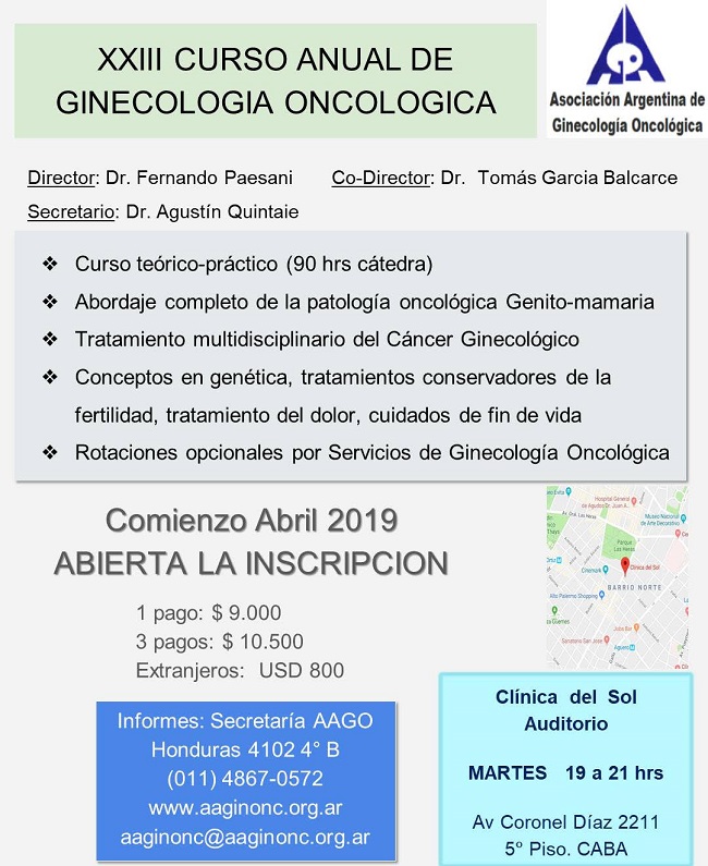 Curso AAGO anual 2019