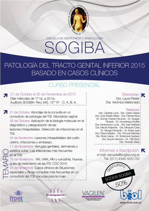 Curso TGI SOGIBA 2015