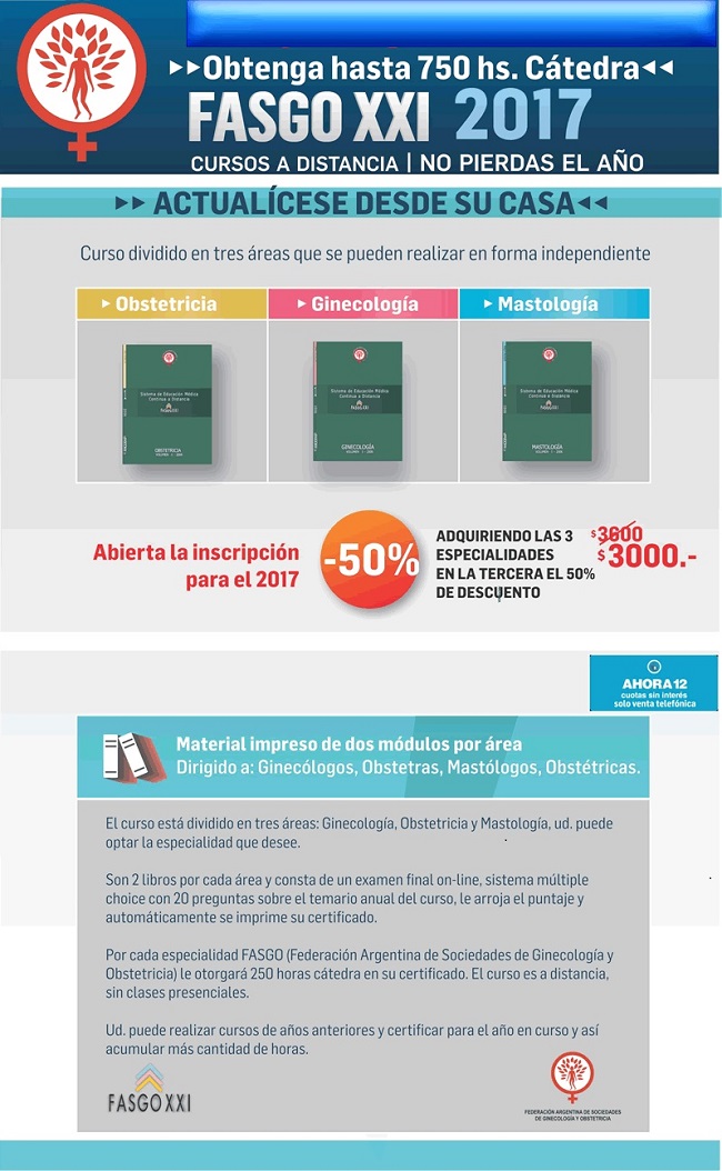 Curso a distancia FASGO XXI 2017