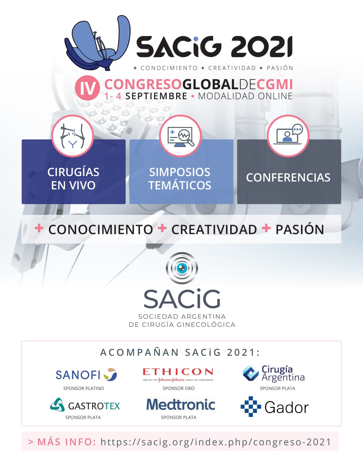 FLyer IV Congreso Global de CGMI SACIGOK