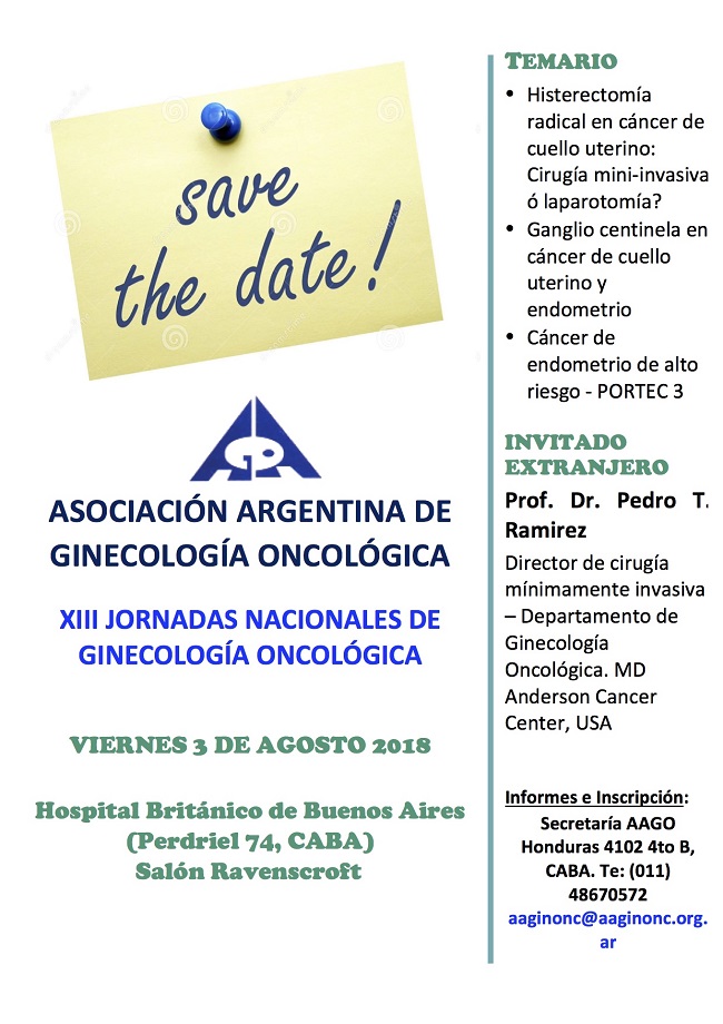 Jornadas AAGO 2018