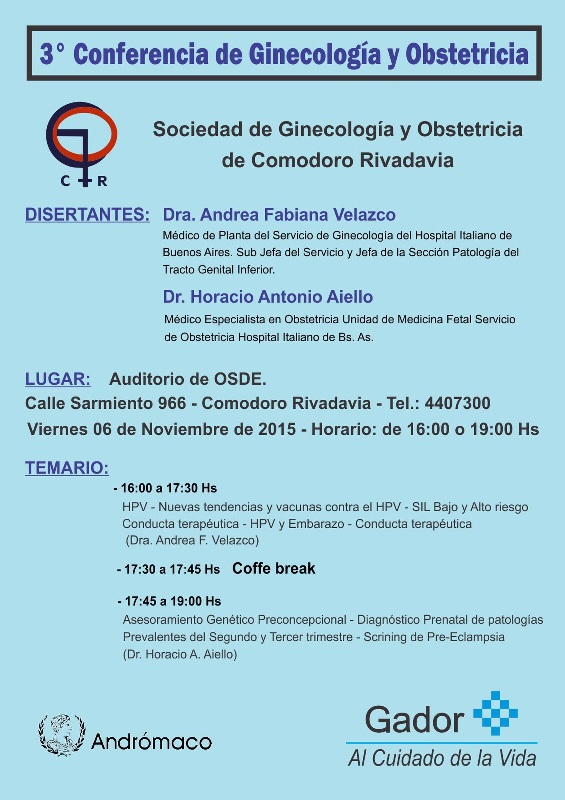 Jornadas de Ginecologia Comodoro