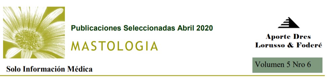 Mastologia Abril 2020