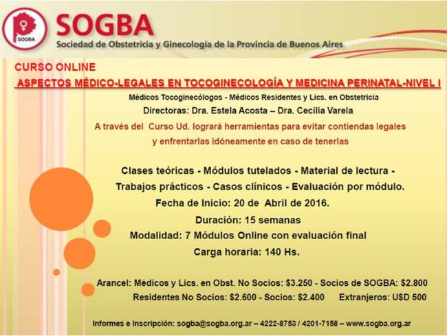 Sogba Legales 2016